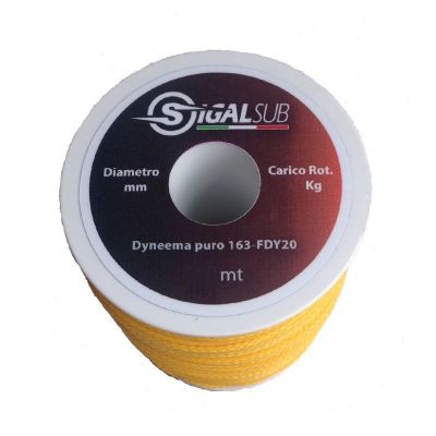 Bobine Sigalsub Dyneema pure 1.5 mm/50M