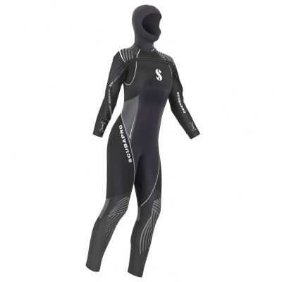 Combinaison SCUBAPRO Definition 7 mm Femme � Cagoule int�gr�e & zip frontal