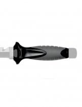 Couteau de plong&eacute;e Cressi Finisher � Lame japonaise 420 noire avec coupe-fil