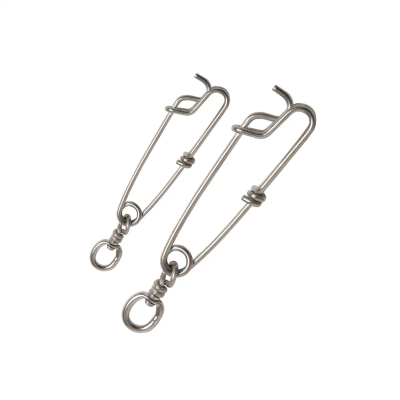 Kit 3 Mousquetons SNAP CLIP � �merillon Inox Salvimar � Attache rapide pour chasse sou-marine