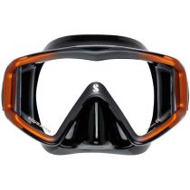 Masque Scubapro Cristal Vu Silicone Noir