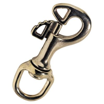 Mousqueton 360� en Bronze 90mm