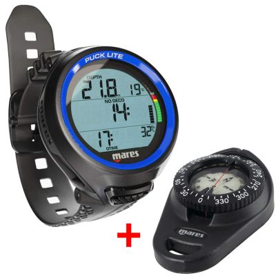 OFFRE MARES DAYS ORDINATEUR PUCK LITE ET BOUSSOLE POUR PLONGEUR ET PLONGEUSE AUTONOME