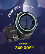 PACK DE NOEL Ordinateur Puck 4 MARES + sacoche CRUISE DIVER