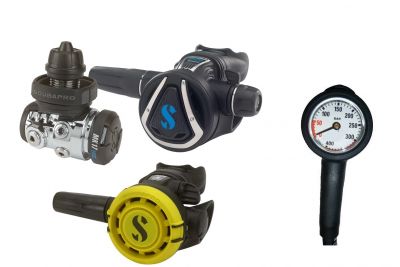 Pack D�tendeur Scubapro MK17 EVO2 C370 +  Octo R105+ Mano Compact 2 K Line Phospho