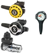  Pack Détendeur Scubapro MK25 EVO S 600 + Octo R195 + Mano Compact 