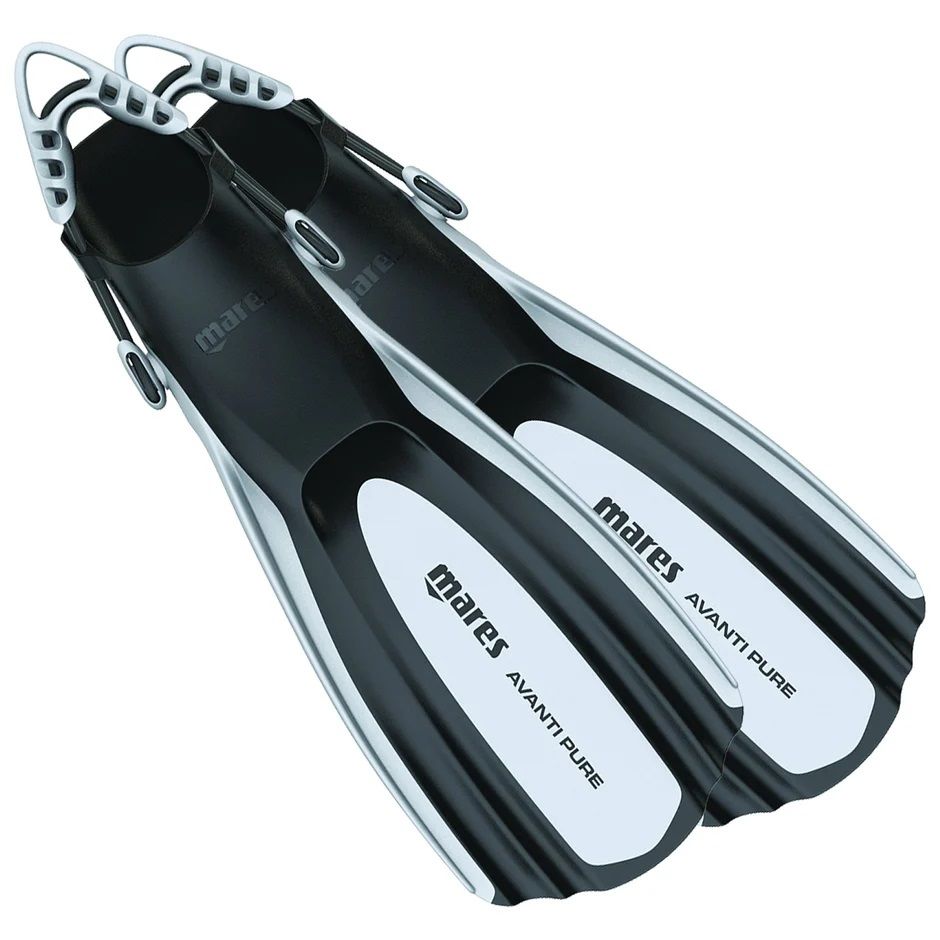 Palmes De Plongée Apeks RK3 - Blanc (Taille L) - Pelle Courte Et Large Pour Une Poussée Maximale