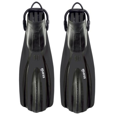 Palmes R�glables Mares Superchannel Bungee Noir