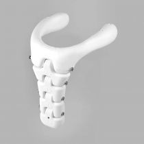 Plomb de cou Apn&eacute;e C4 Carbon DYNO 4 kg Blanc � Collier de lestage modulable