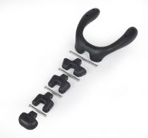 Plomb de cou Apn&eacute;e C4 Carbon DYNO 4 kg Noir � Collier de lestage modulable