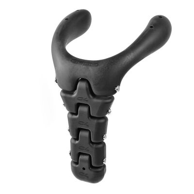 Plomb de cou Apn�e C4 Carbon DYNO 4 kg Noir � Collier de lestage modulable