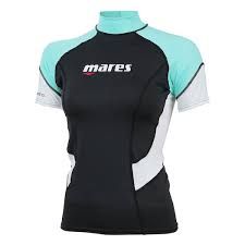 RASH GUARD MANCHES COURTES Femme