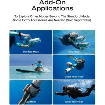 Scooter Sous-Marin LEFEET P1 Lite � Propulseur Aquatique Compact 60 m