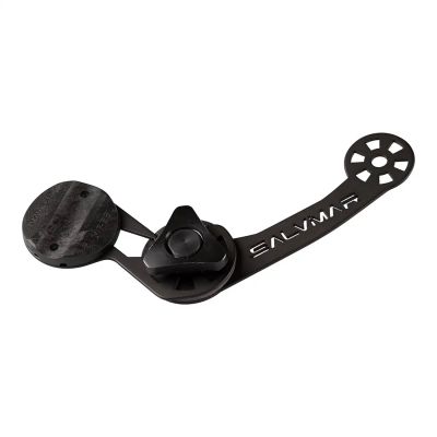 Support Action Cam Salvimar aluminium noir � Fixation double composant robuste