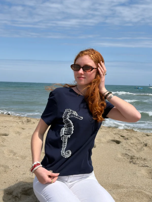 T SHIRT HIPPO BOUFTANG FEMME