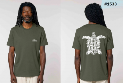 T SHIRT TORTUE CARRET BOUFTANG HOMME