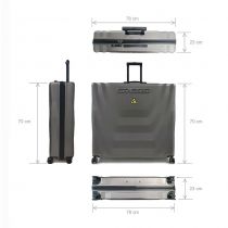 Valise Cressi Monopalme & Bipalmes � Valise rigide de transport plong&eacute;e apn&eacute;e