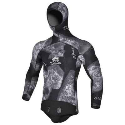 Pantalon Néoprène Black Side 5 Mm - Combinaison Monodoublée Camouflage Pour Pêche Sous-Marine